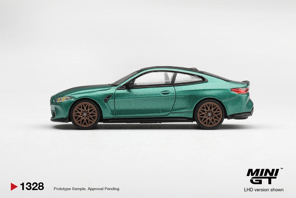 BMW M4 CS Frozen Isle of Man - Green Metallic
