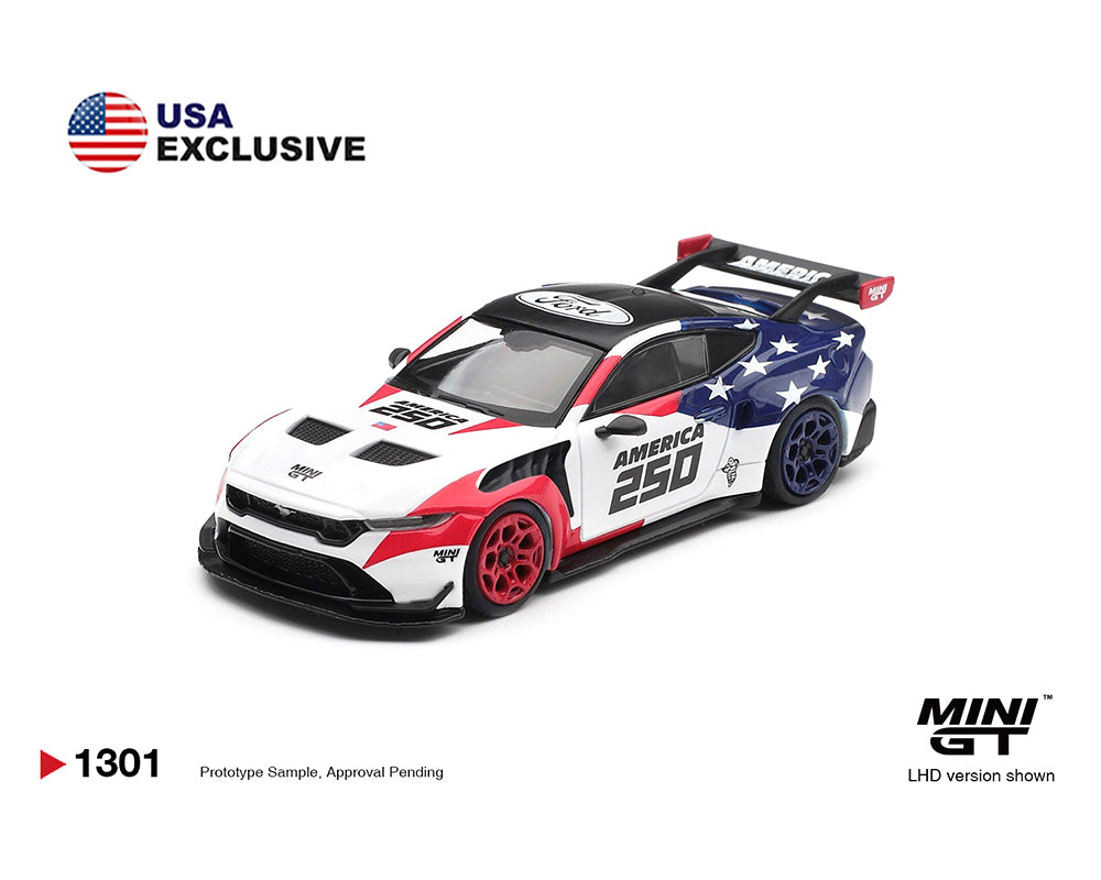 [Pre Order, Blister] MiniGT - Ford Mustang GTD 250 - USA Exclusive Packaging