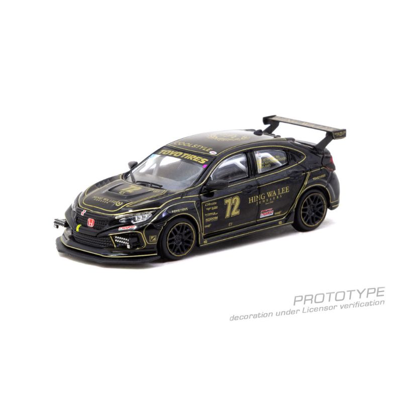 [Pre Order, Free Shipping] Tarmac Works Honda Civic TYPE R FK8 NASA Championship 2021
