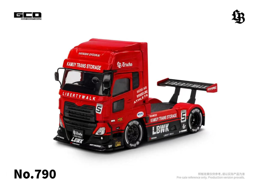 GCD - UD Heavy Tractor unit Super Silhouette Red/Black