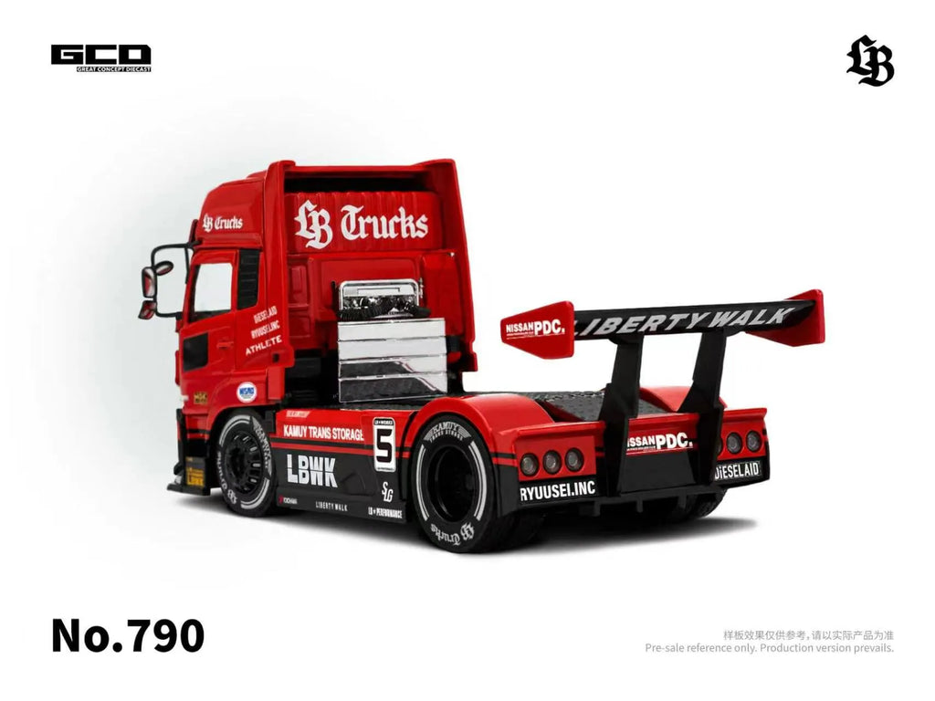 GCD - UD Heavy Tractor unit Super Silhouette Red/Black