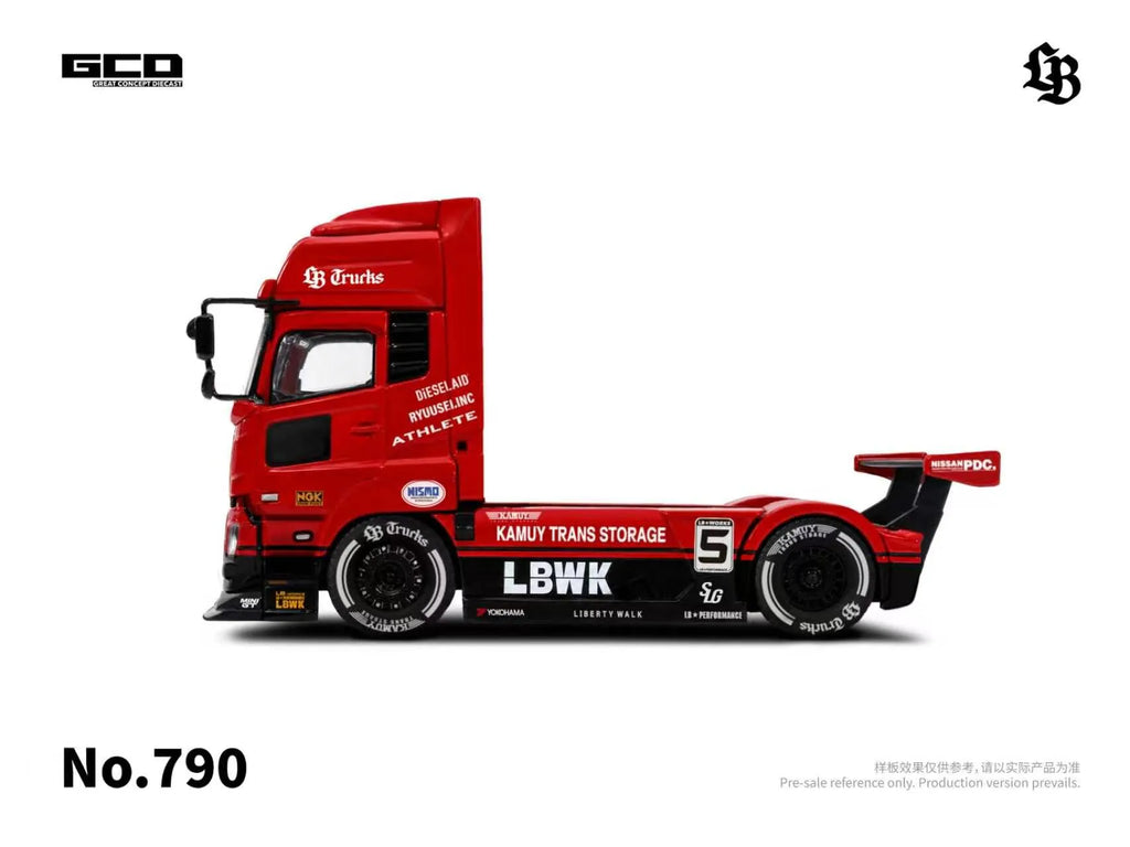 GCD - UD Heavy Tractor unit Super Silhouette Red/Black