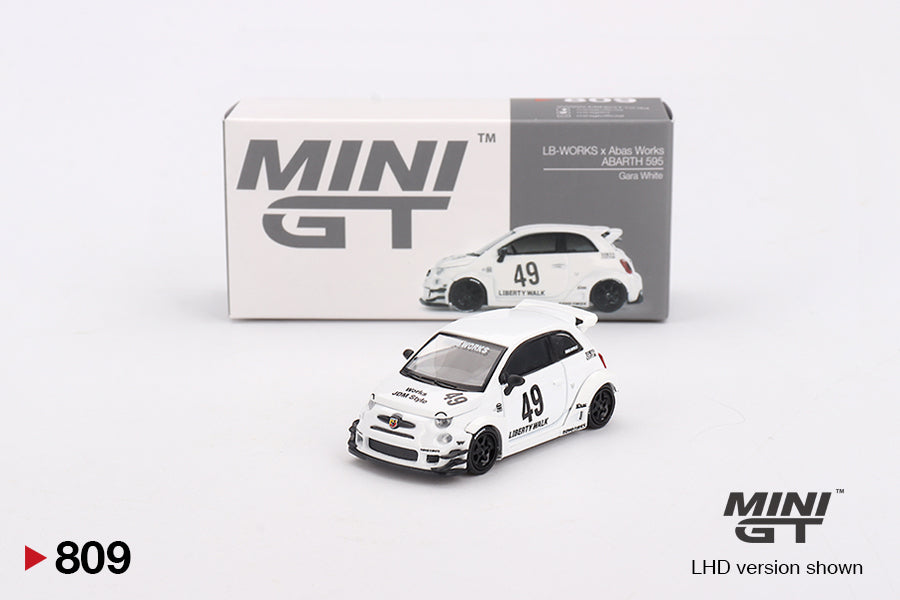 [Box] LB-WORKS x Abas Works ABARTH 595 Gara White