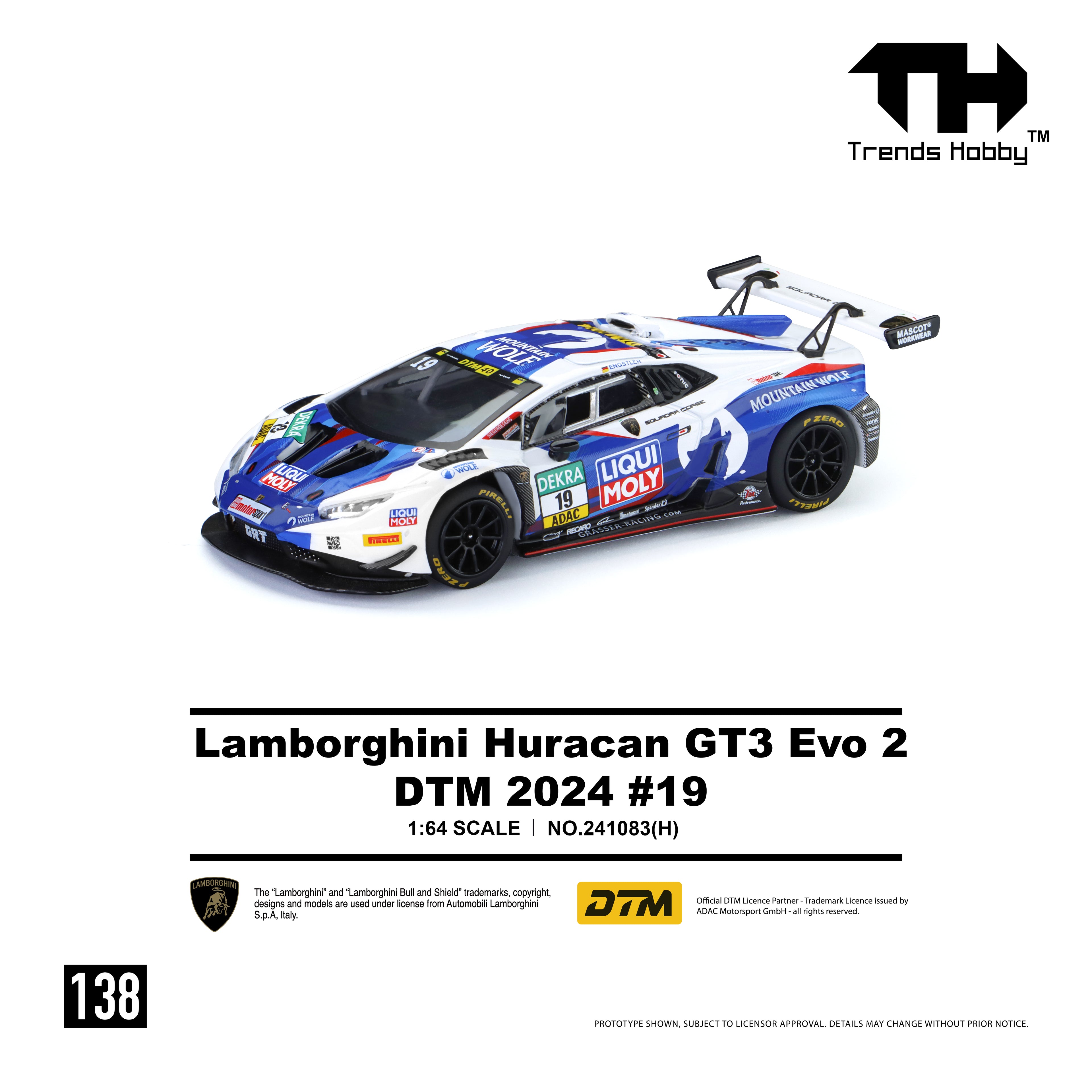 Lamborghini Huracan GT3 EVO2 - DTM 2024 #19