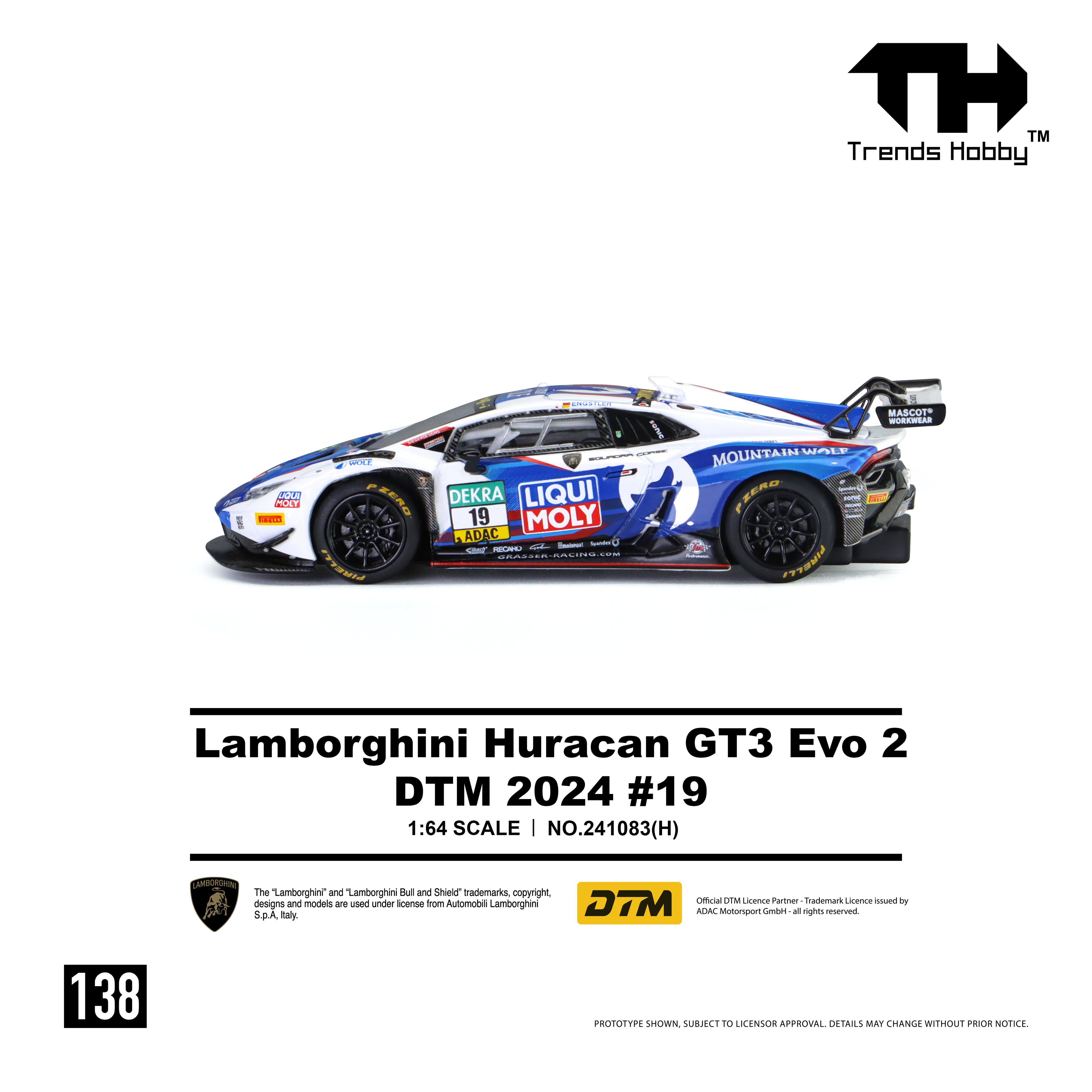 Lamborghini Huracan GT3 EVO2 - DTM 2024 #19