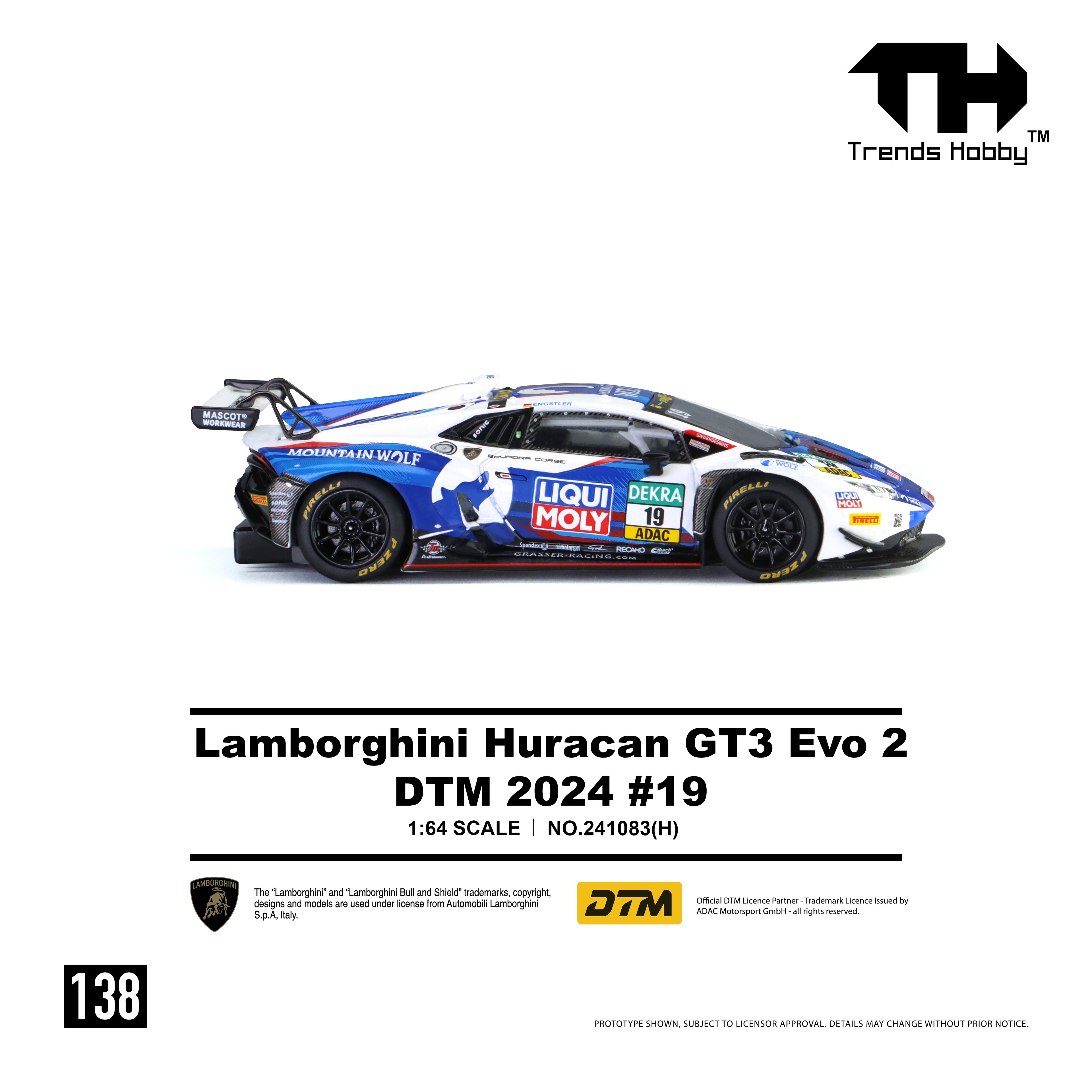 Lamborghini Huracan GT3 EVO2 - DTM 2024 #19