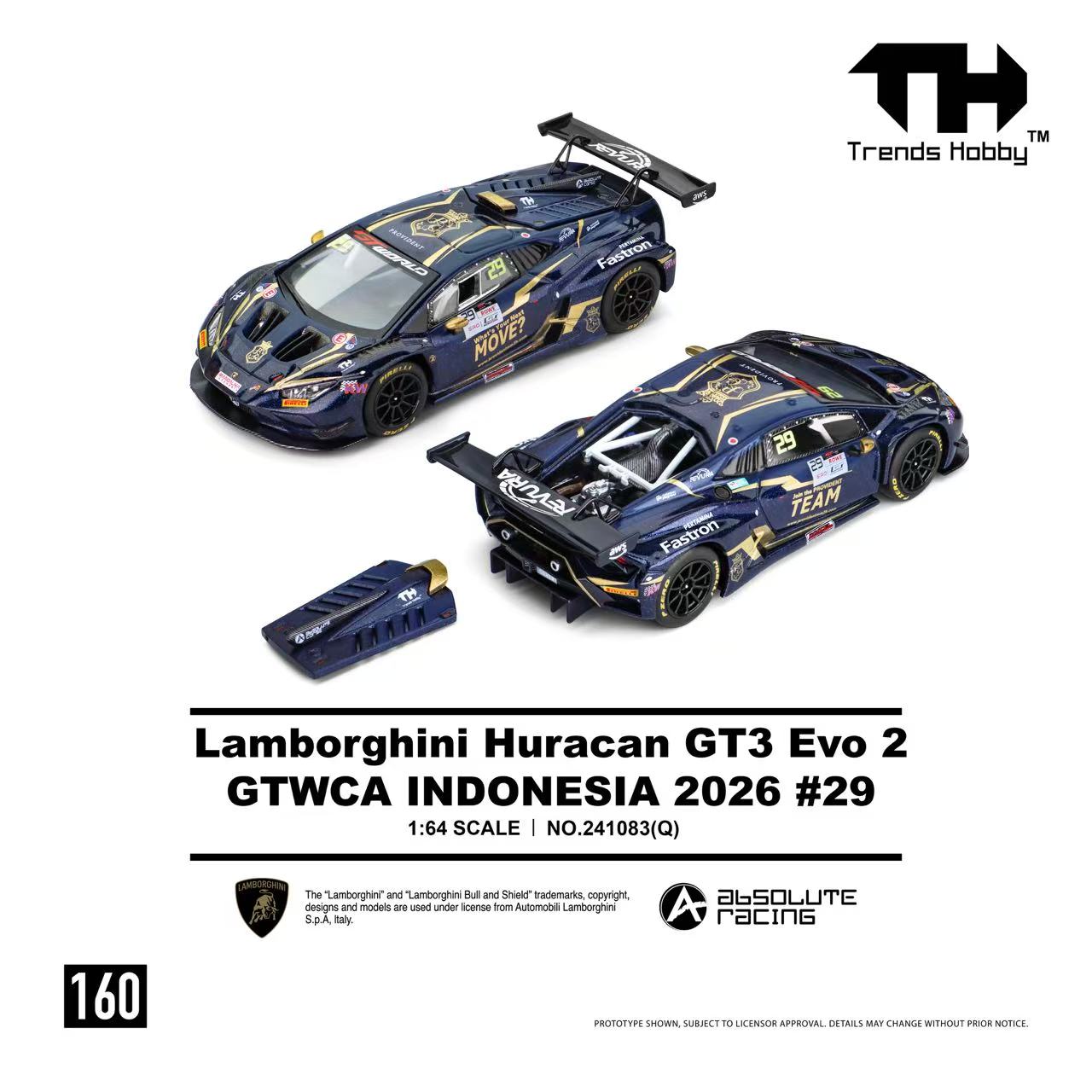 Lamborghini Huracan GT3 EVO2 - GTWCA Indonesia 2026 #29