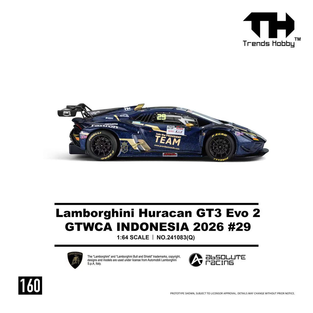 Lamborghini Huracan GT3 EVO2 - GTWCA Indonesia 2026 #29