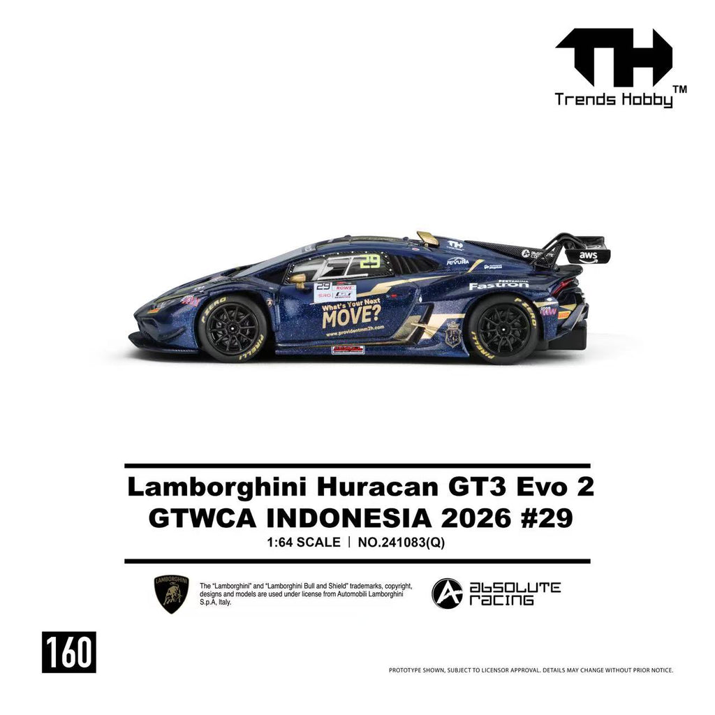 Lamborghini Huracan GT3 EVO2 - GTWCA Indonesia 2026 #29