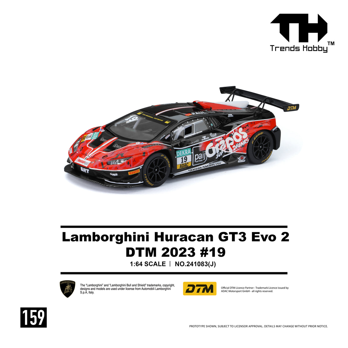Lamborghini Huracan GT3 EVO2 - DTM 2023 #19