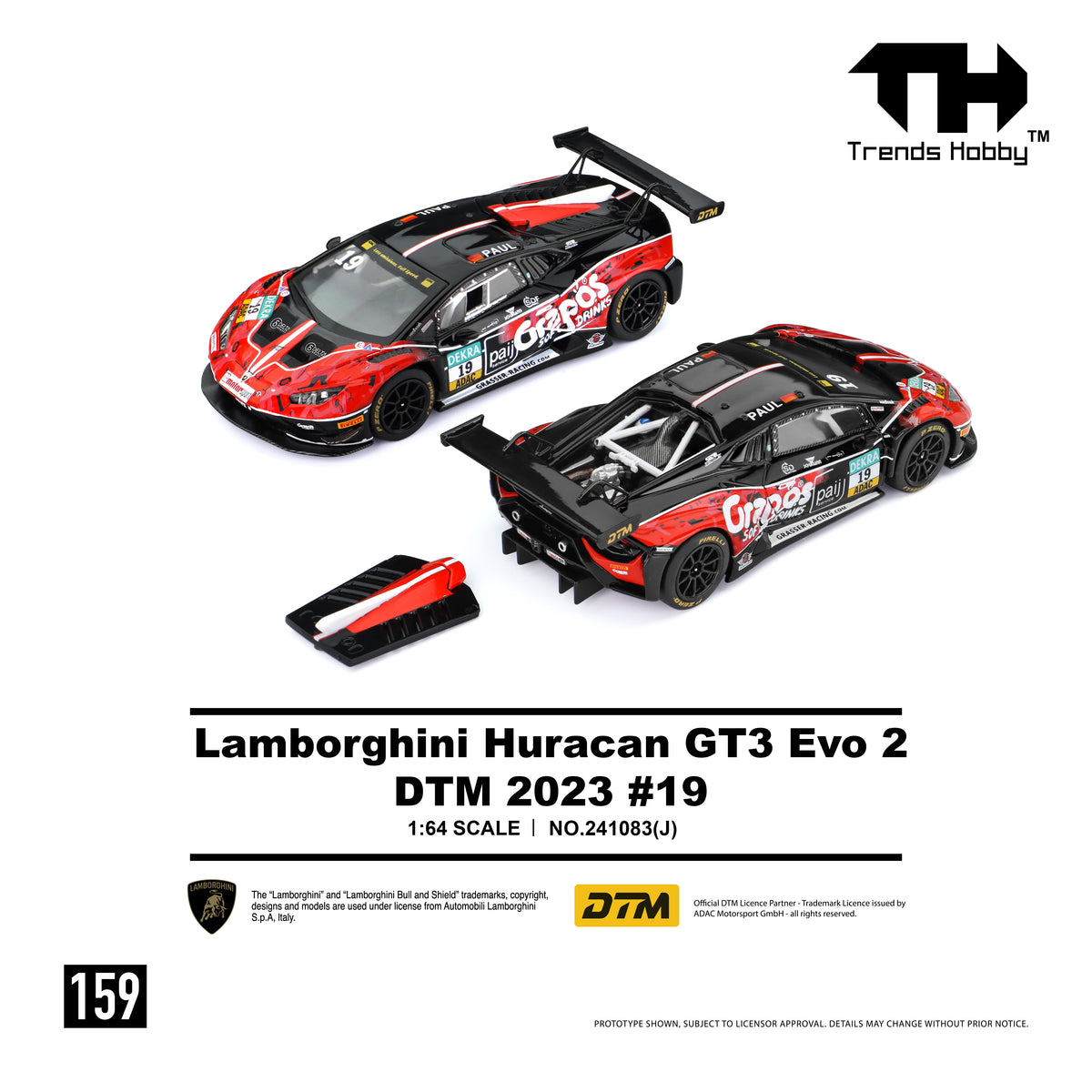 Lamborghini Huracan GT3 EVO2 - DTM 2023 #19