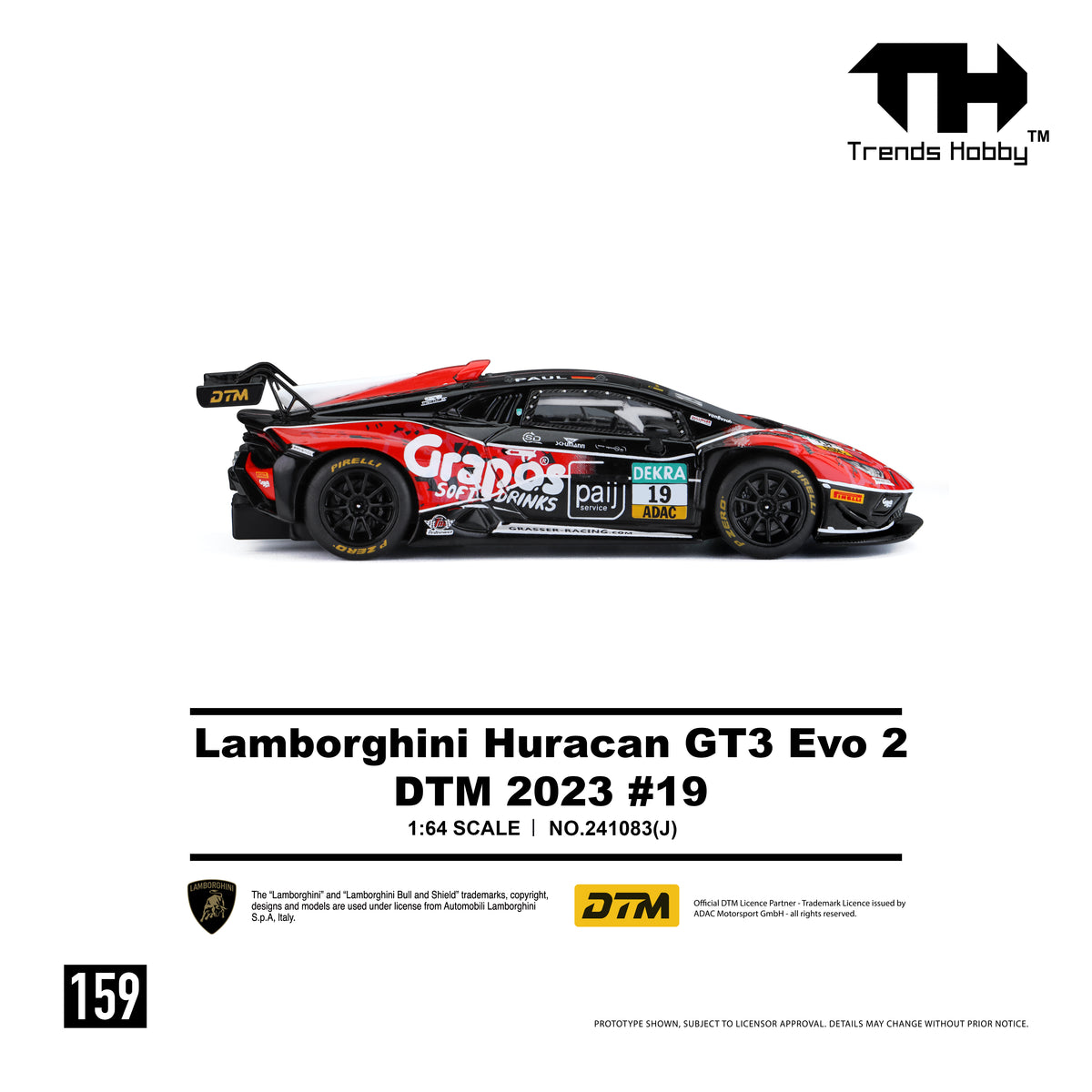 Lamborghini Huracan GT3 EVO2 - DTM 2023 #19
