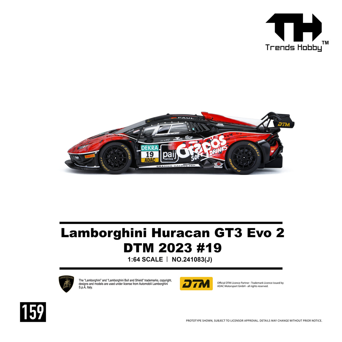 Lamborghini Huracan GT3 EVO2 - DTM 2023 #19