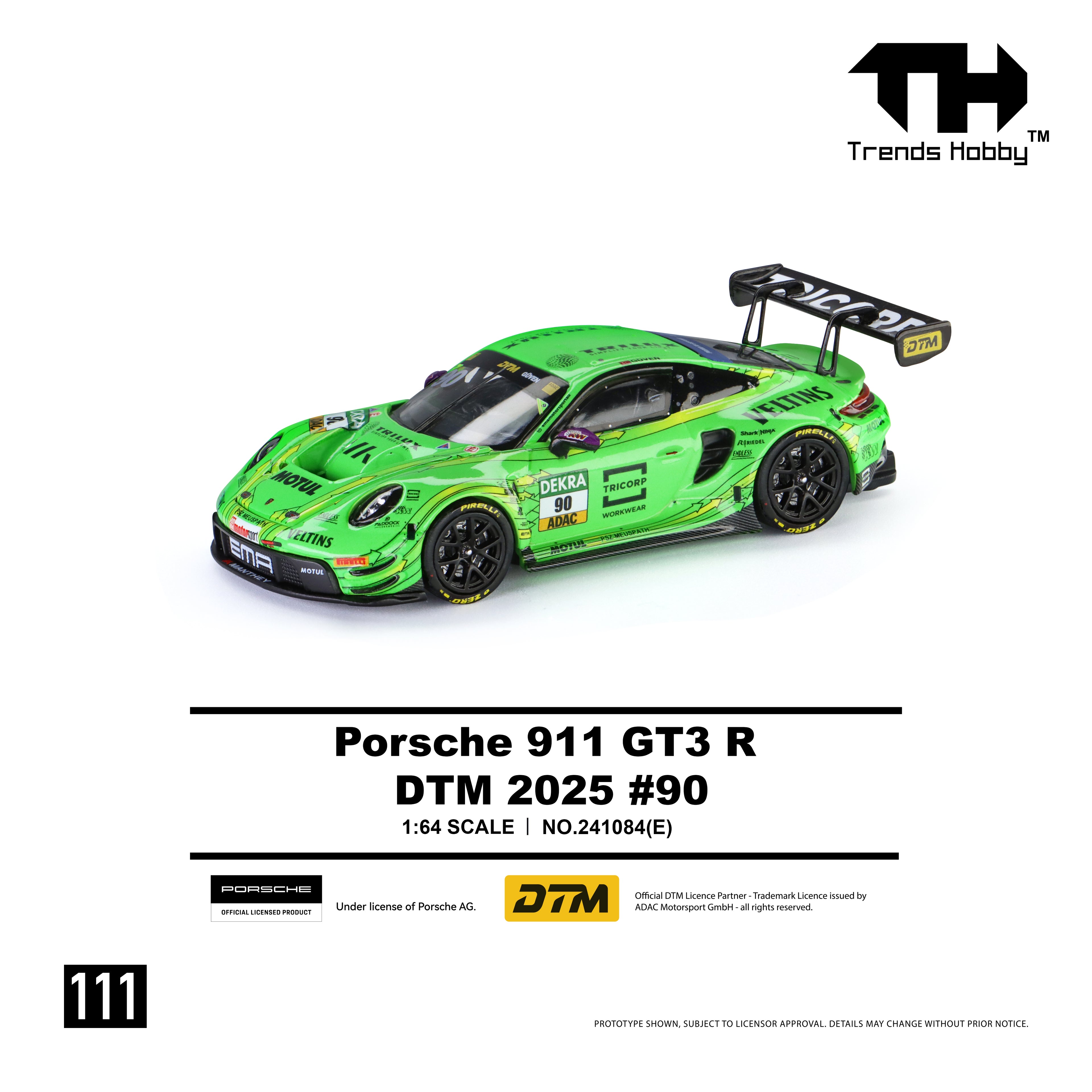 Porsche 911 GT3 R - DTM 2025 #90