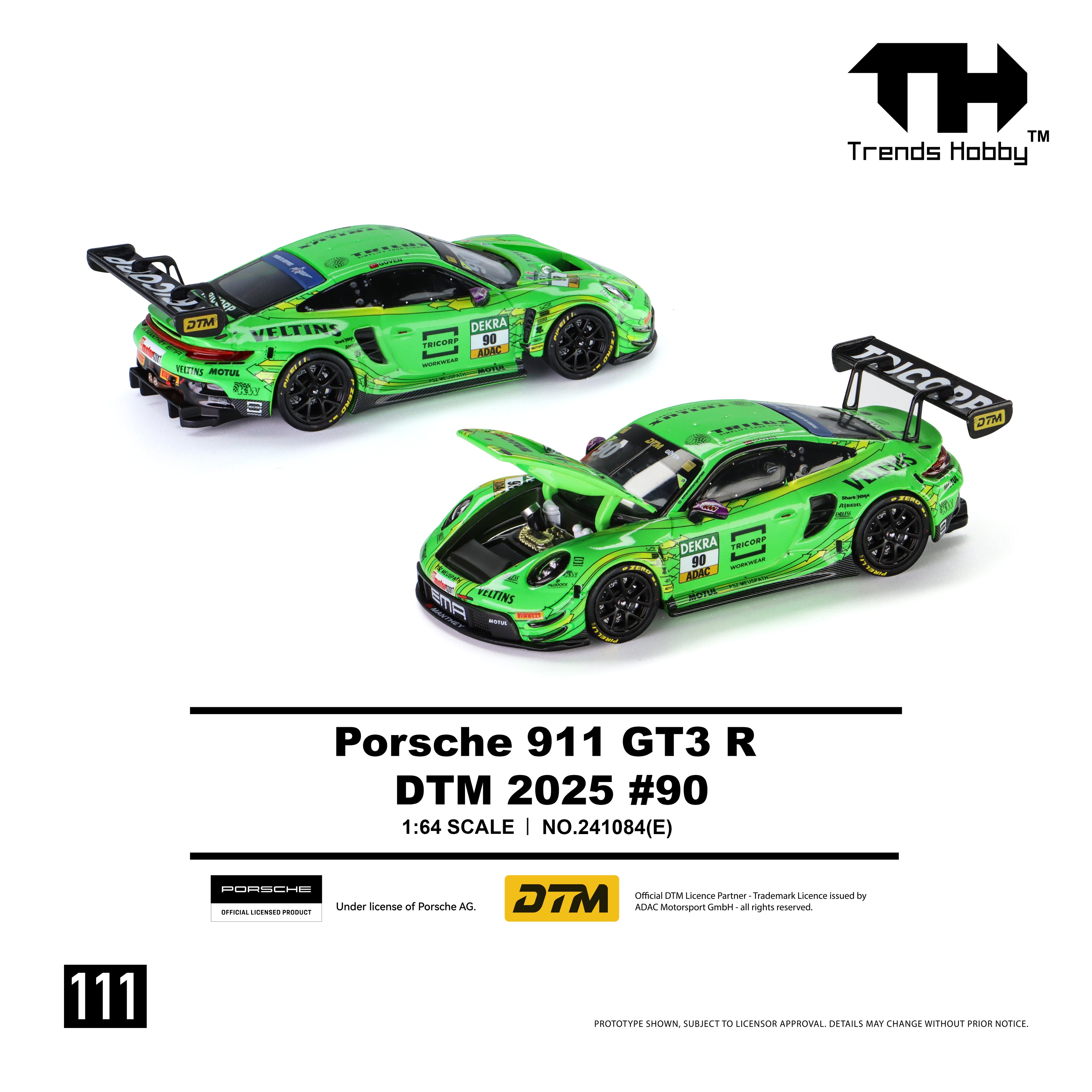 Porsche 911 GT3 R - DTM 2025 #90