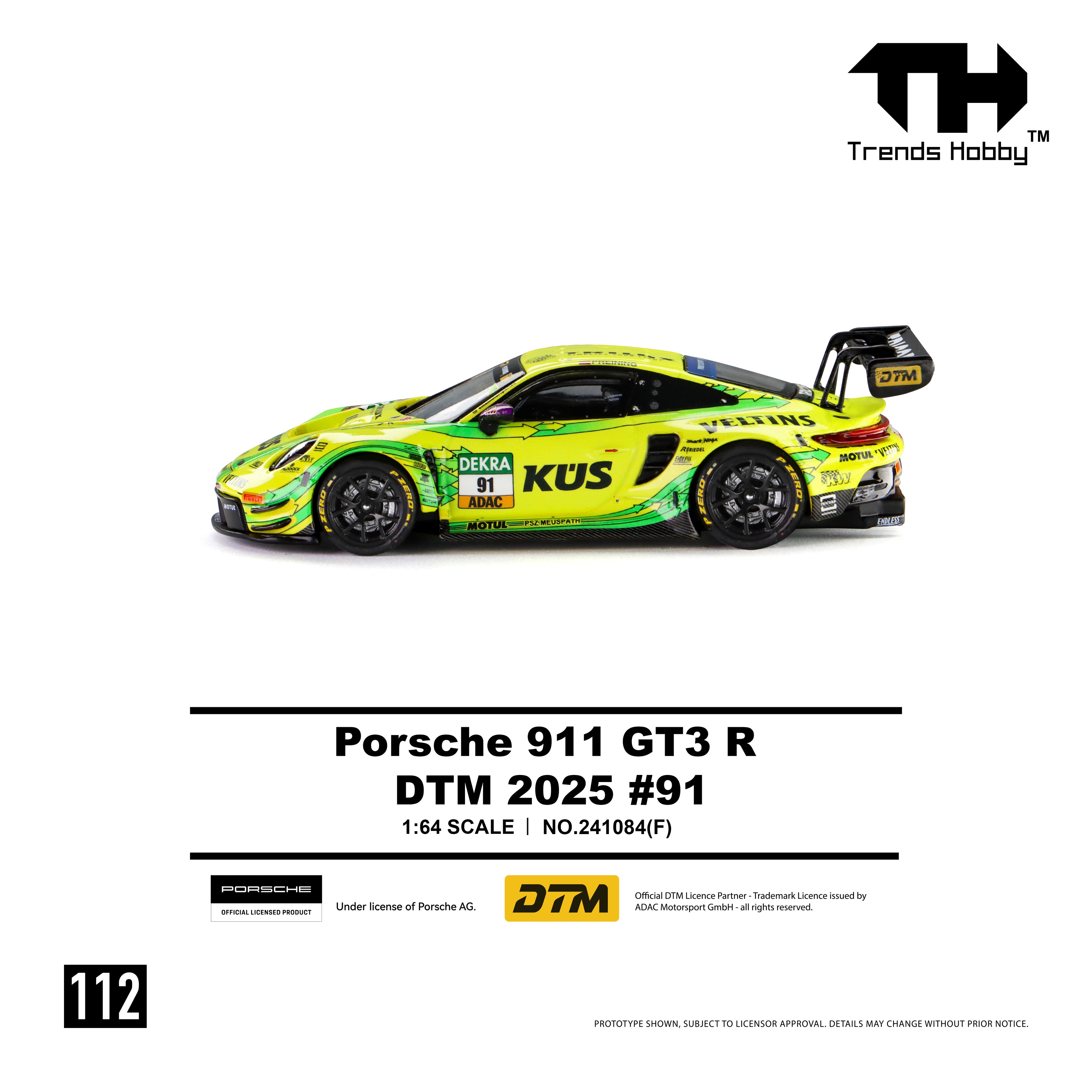 Porsche 911 GT3 R - DTM 2025 #91
