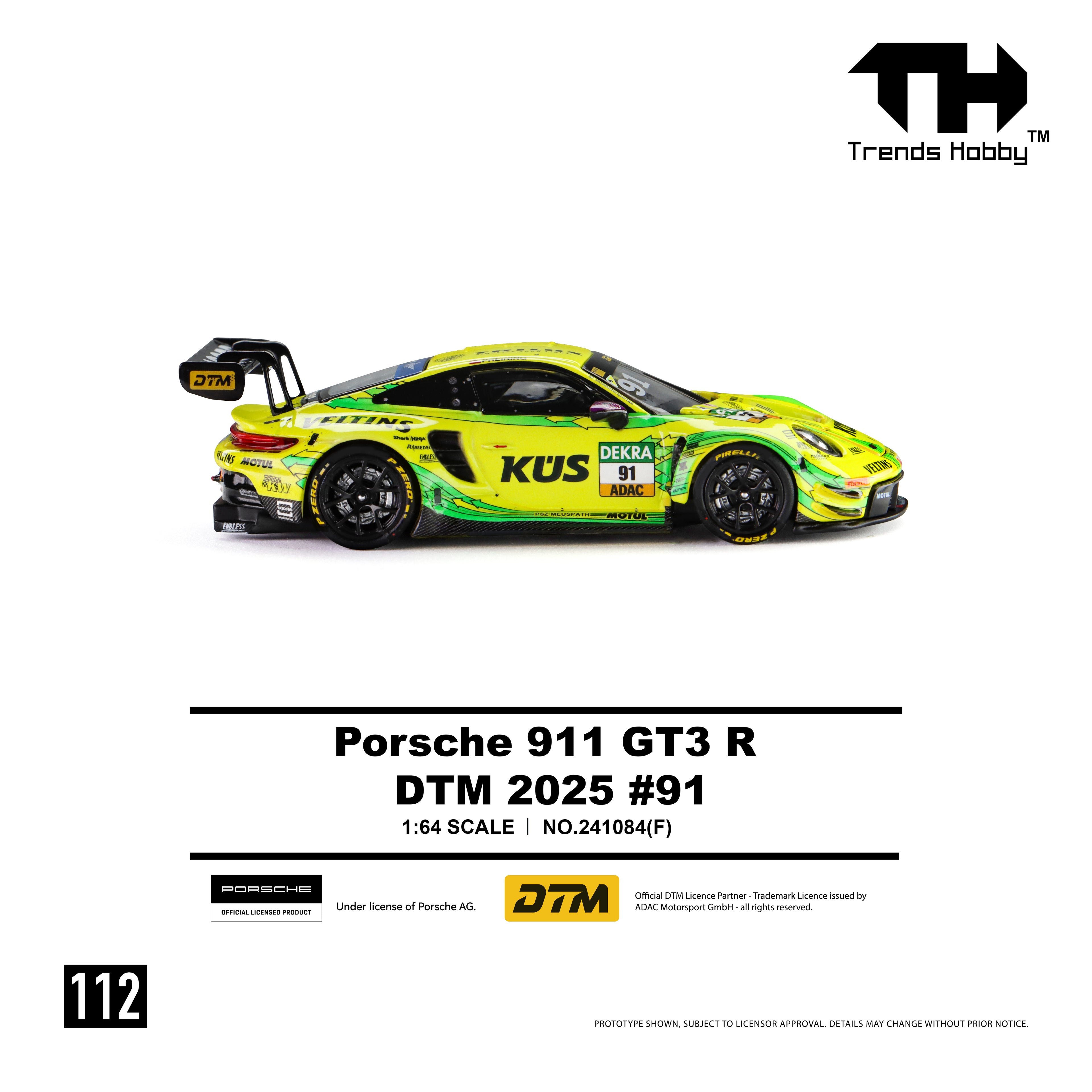 Porsche 911 GT3 R - DTM 2025 #91