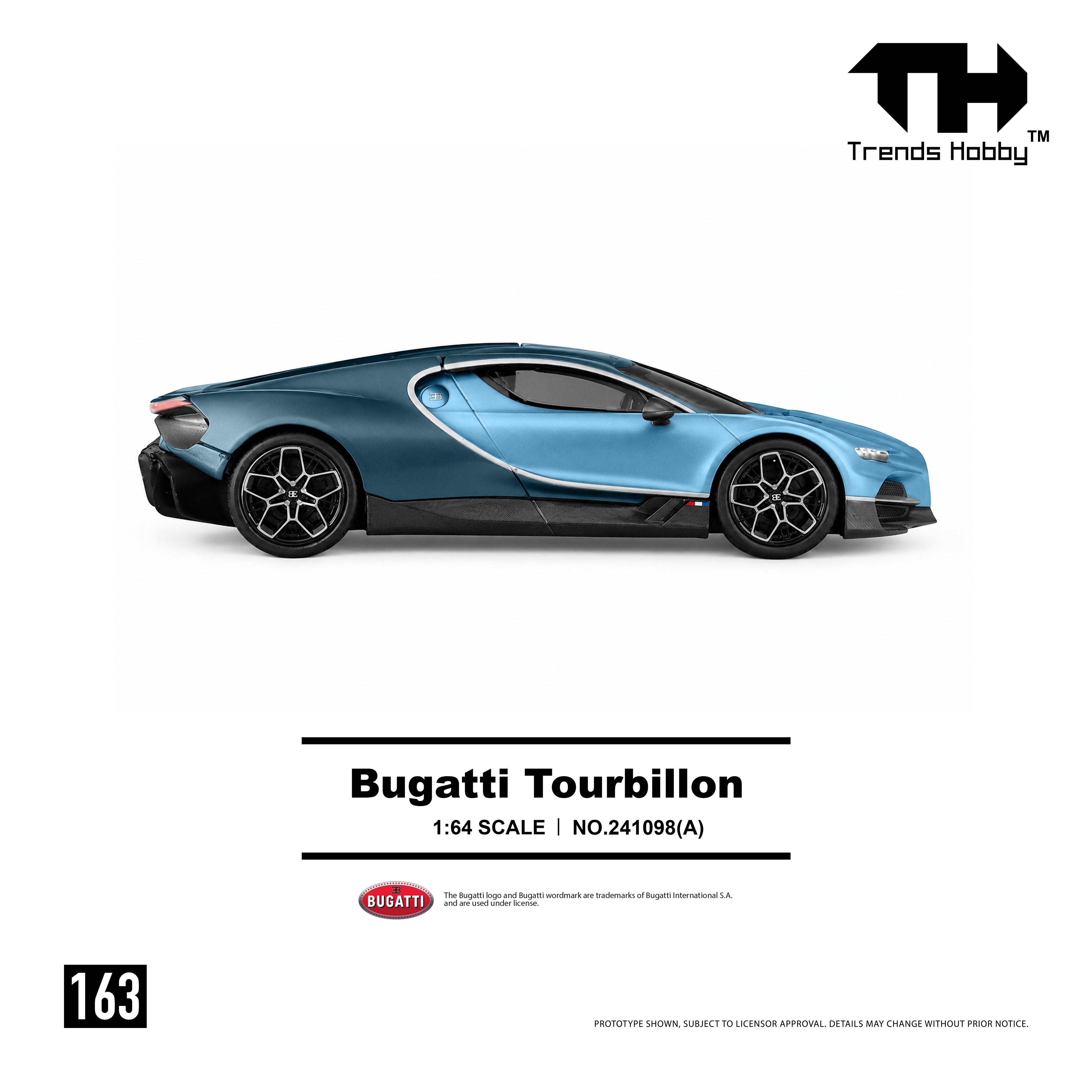 Bugatti Tourbillon - Blue Atlantic