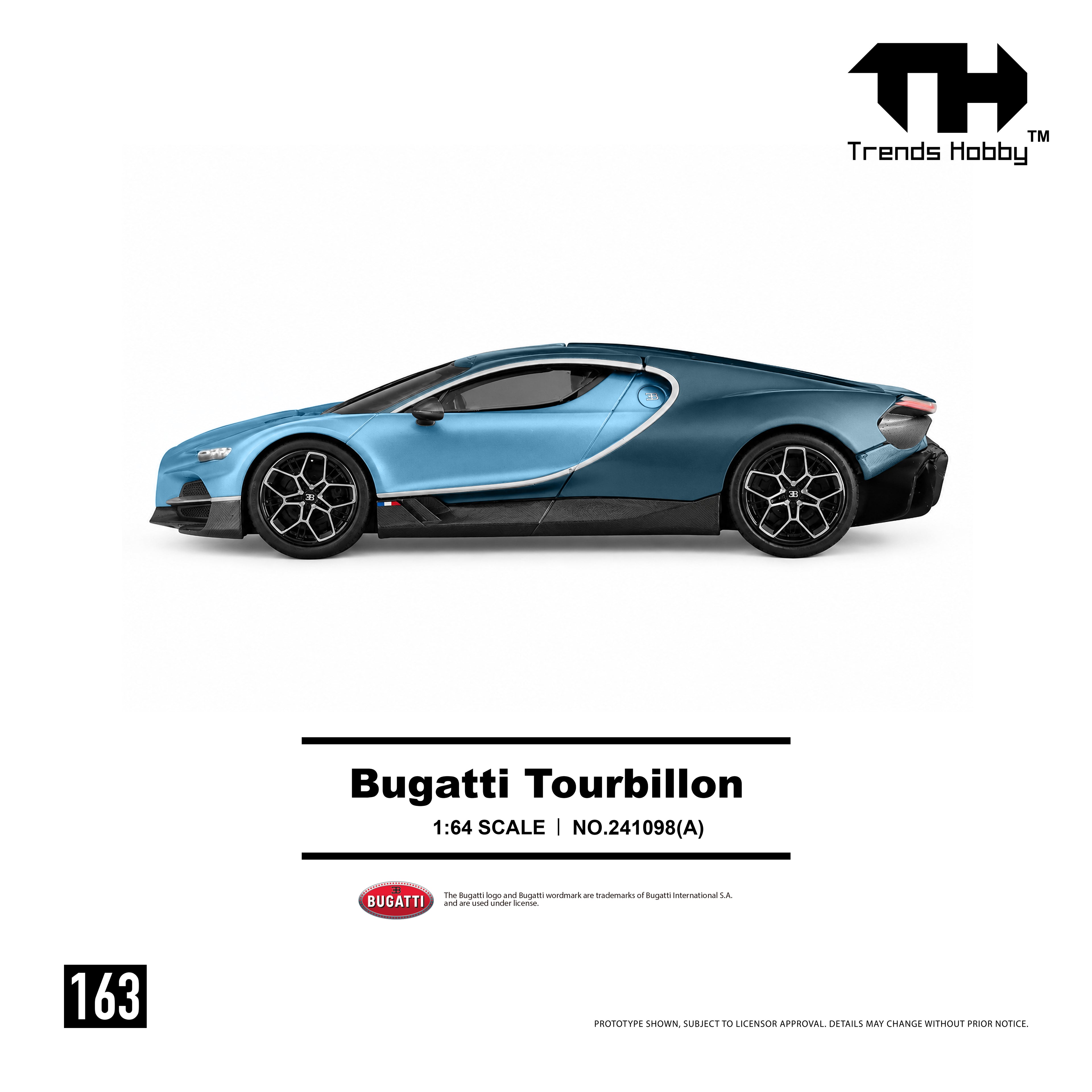 Bugatti Tourbillon - Blue Atlantic
