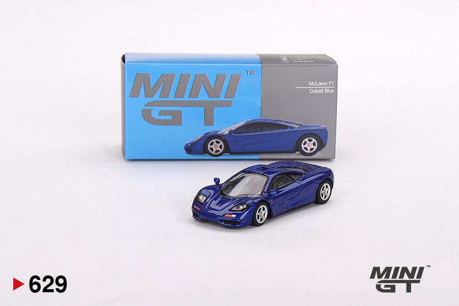 [Box] MiniGT - McLaren F1 Cobalt Blue - 7