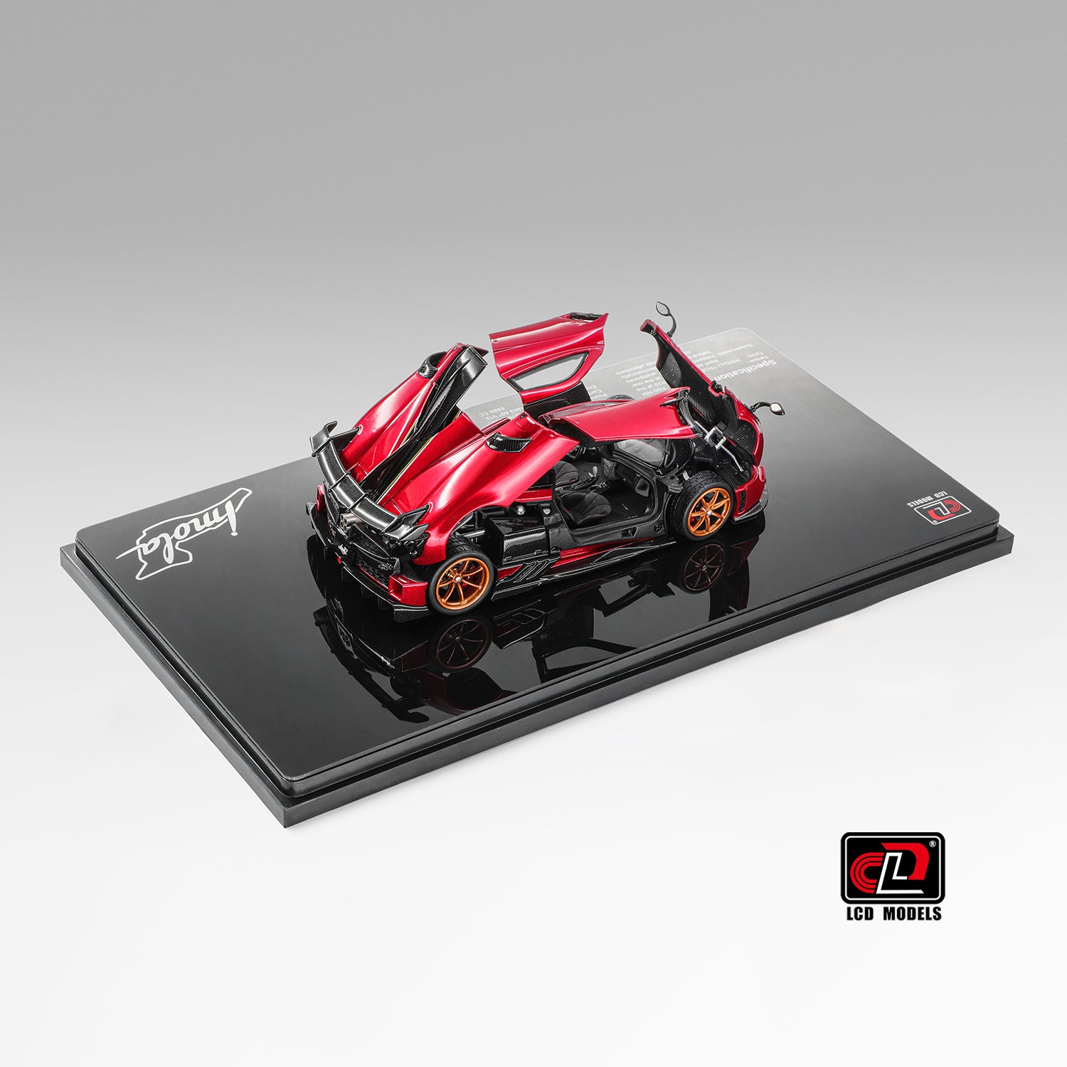 Pagani Imola - Red Alloy - Full Open