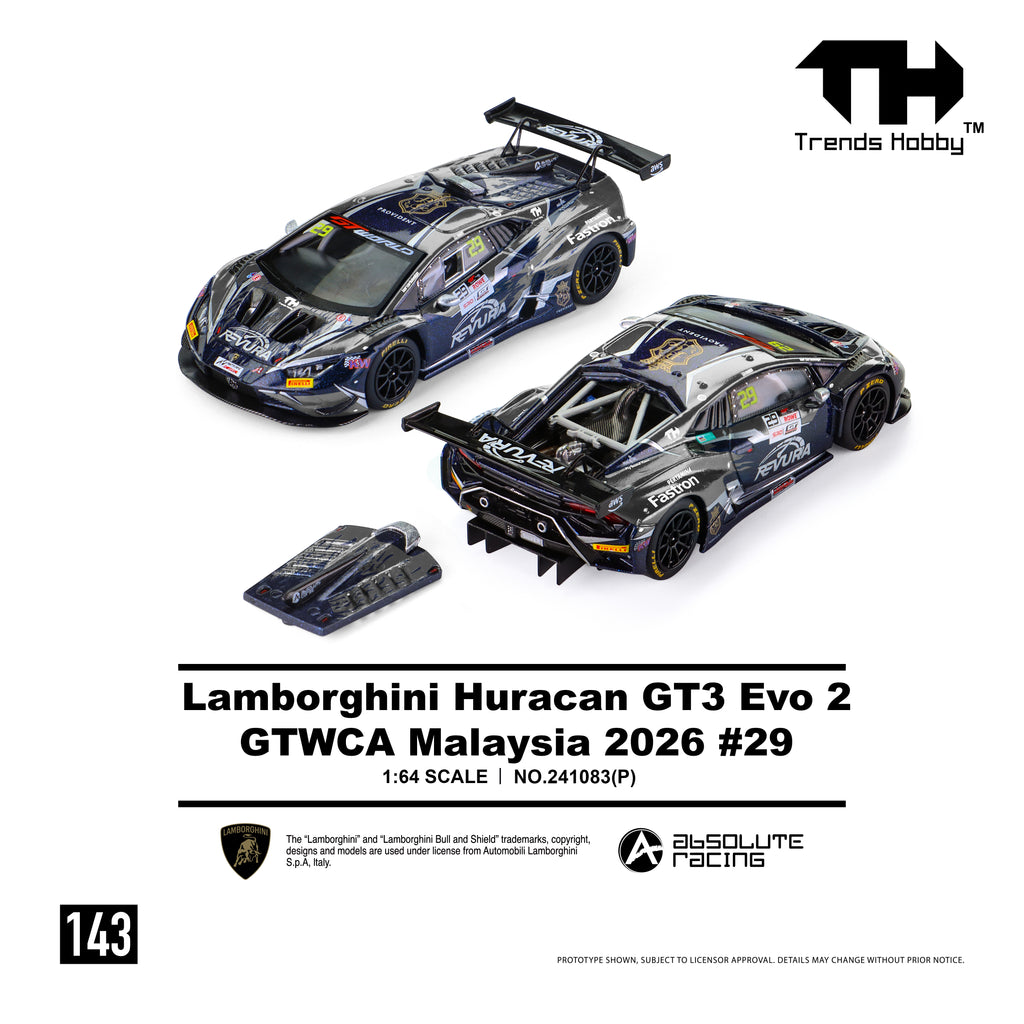 Trends Hobby - Lamborghini Huracan GT3 EVO - GTWCA Malaysia 2026 #29