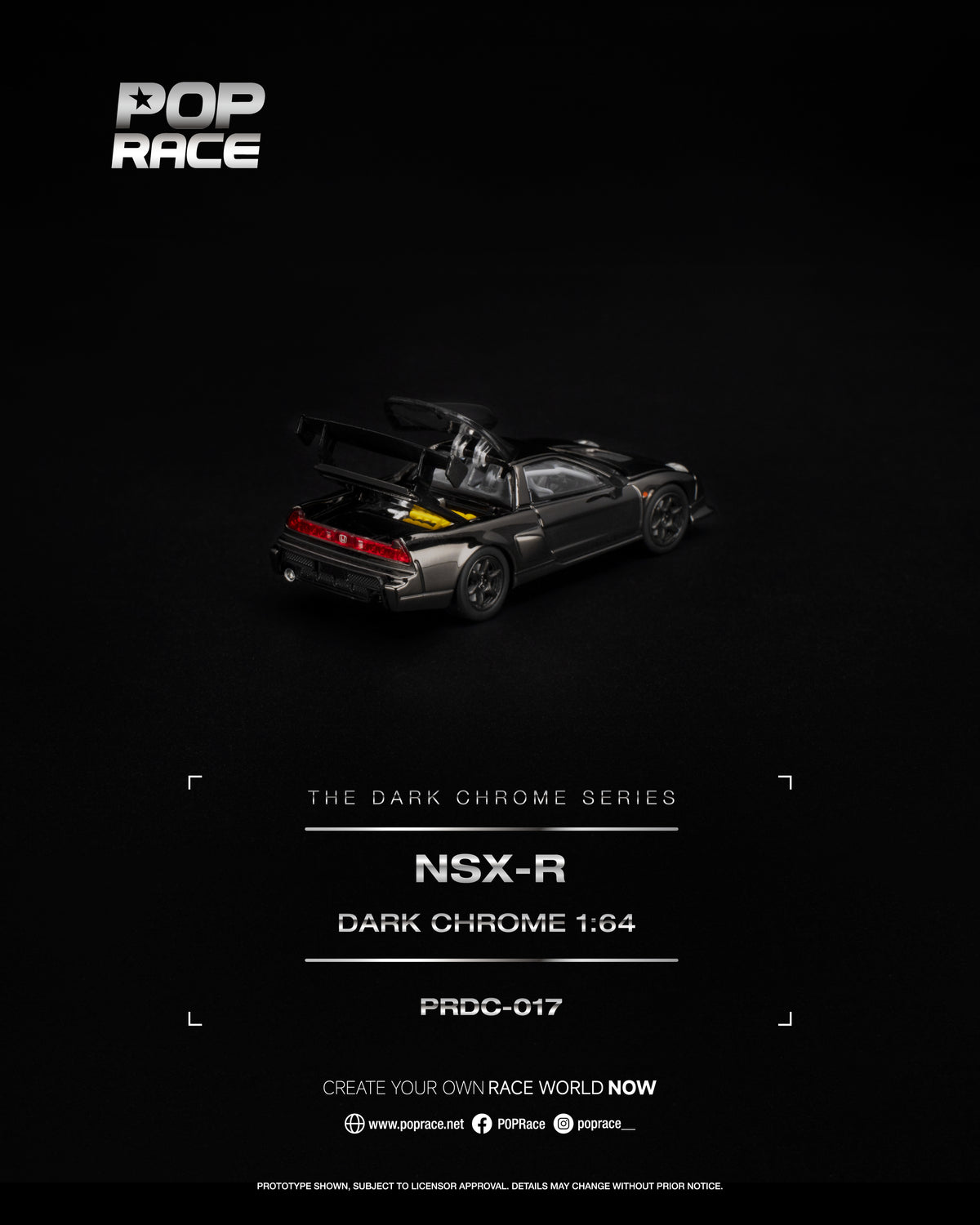 NSX-R DARK CHROME