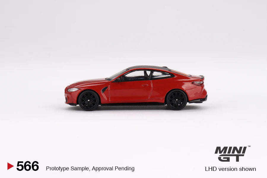 MiniGT - BMW M4 Competition - Toronto Red Metallic