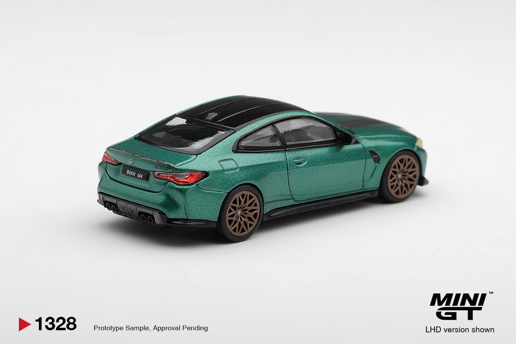 BMW M4 CS Frozen Isle of Man - Green Metallic