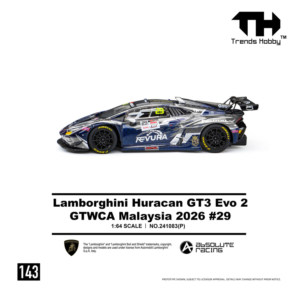 Trends Hobby - Lamborghini Huracan GT3 EVO - GTWCA Malaysia 2026 #29