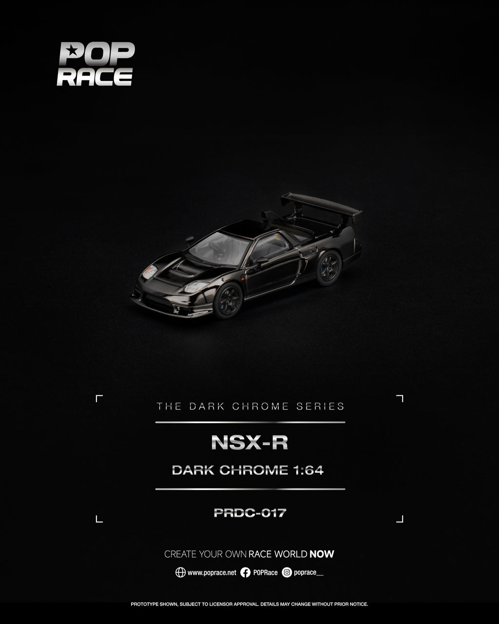 NSX-R DARK CHROME