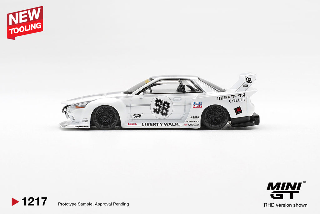 [Pre Order, Box] MiniGT - Nissan GT-R32 LB-Kaido Works TAS 2025