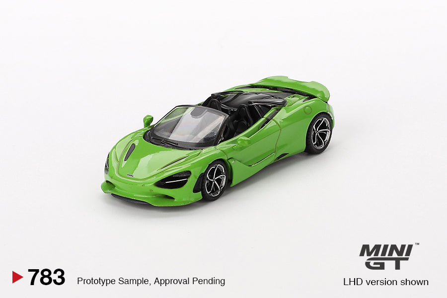 [Pre Order, Box] MiniGT - McLaren 750S Spider Mantis Green - 8