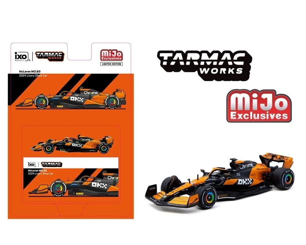 Tarmac Works 1/64 McLaren F1 Mcl60 2024 Livery