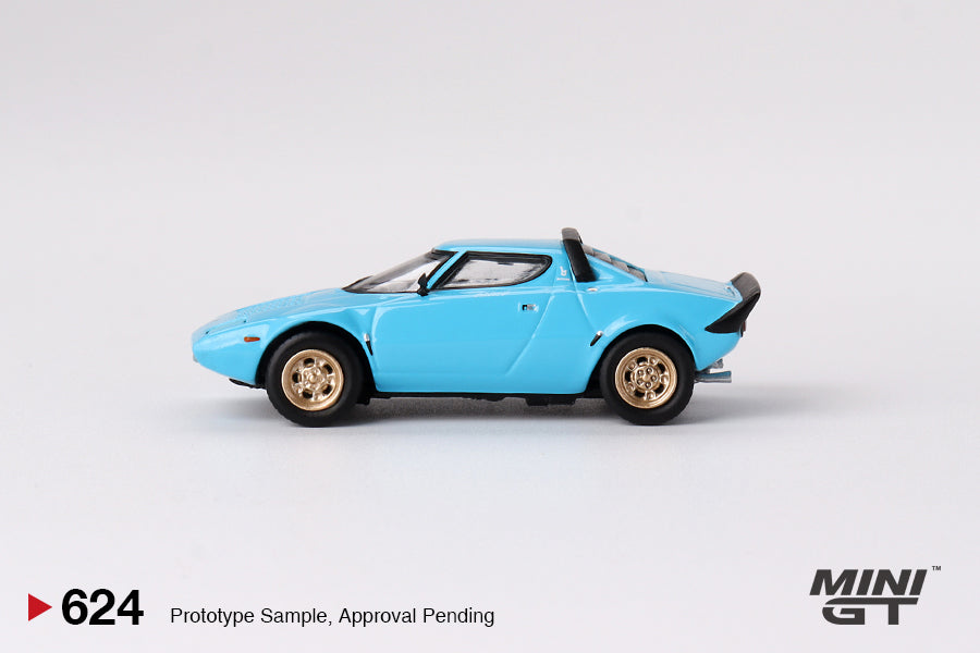 [Blister] MiniGT - Lancia Stratos HF Stradale Azzuro Chiaro - 6