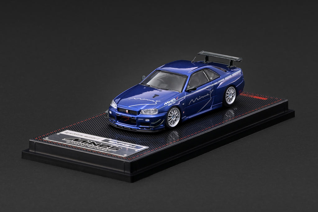 Nissan Skyline GT-R Mine‘s (R34) - Blue Metallic
