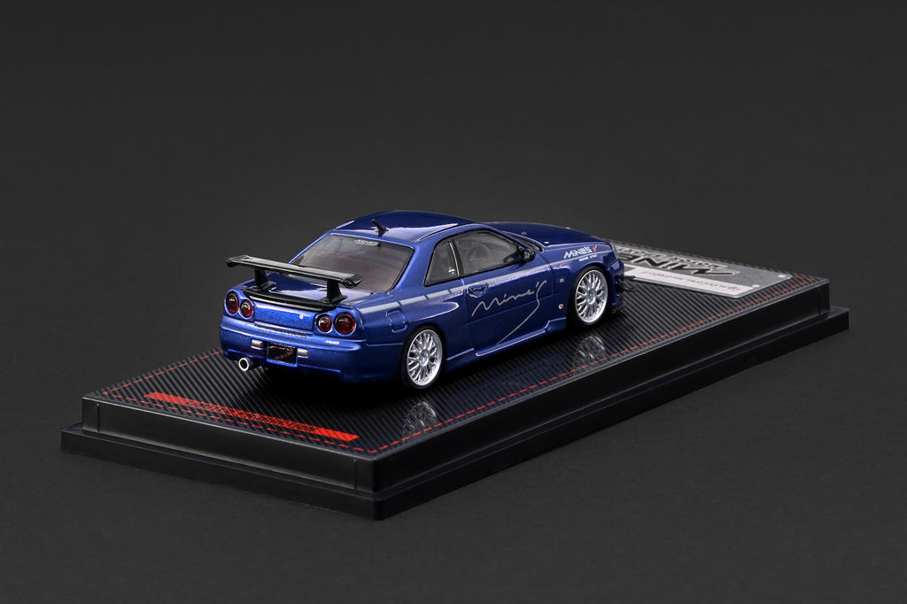 Nissan Skyline GT-R Mine‘s (R34) - Blue Metallic