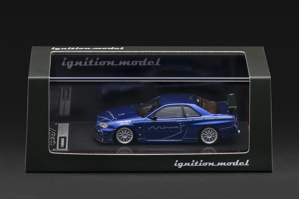 Nissan Skyline GT-R Mine‘s (R34) - Blue Metallic