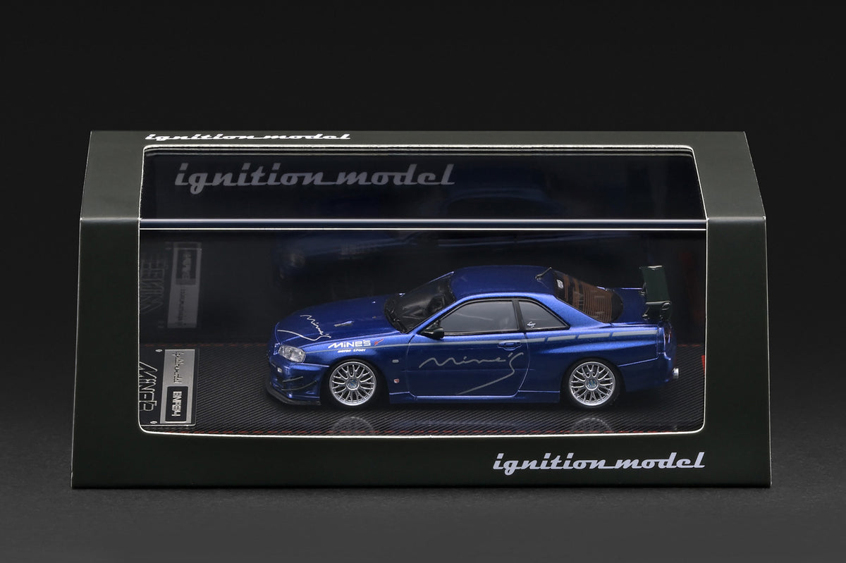 Nissan Skyline GT-R Mine‘s (R34) - Blue Metallic