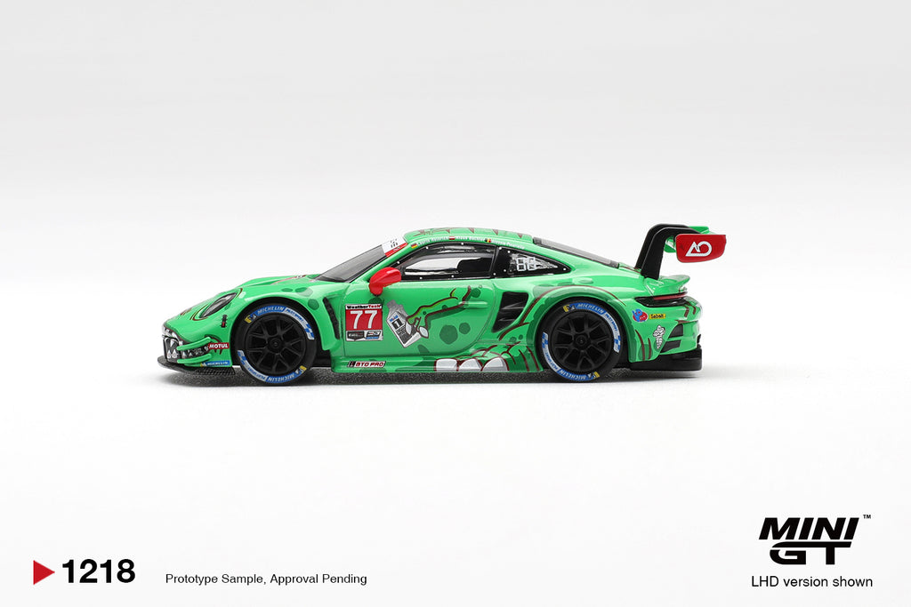 [Pre Order, Box] MiniGT - Porsche 911 GT3 R 992 #77 AO Racing 2025 IMSA Sebring 12 Hrs Class Winner