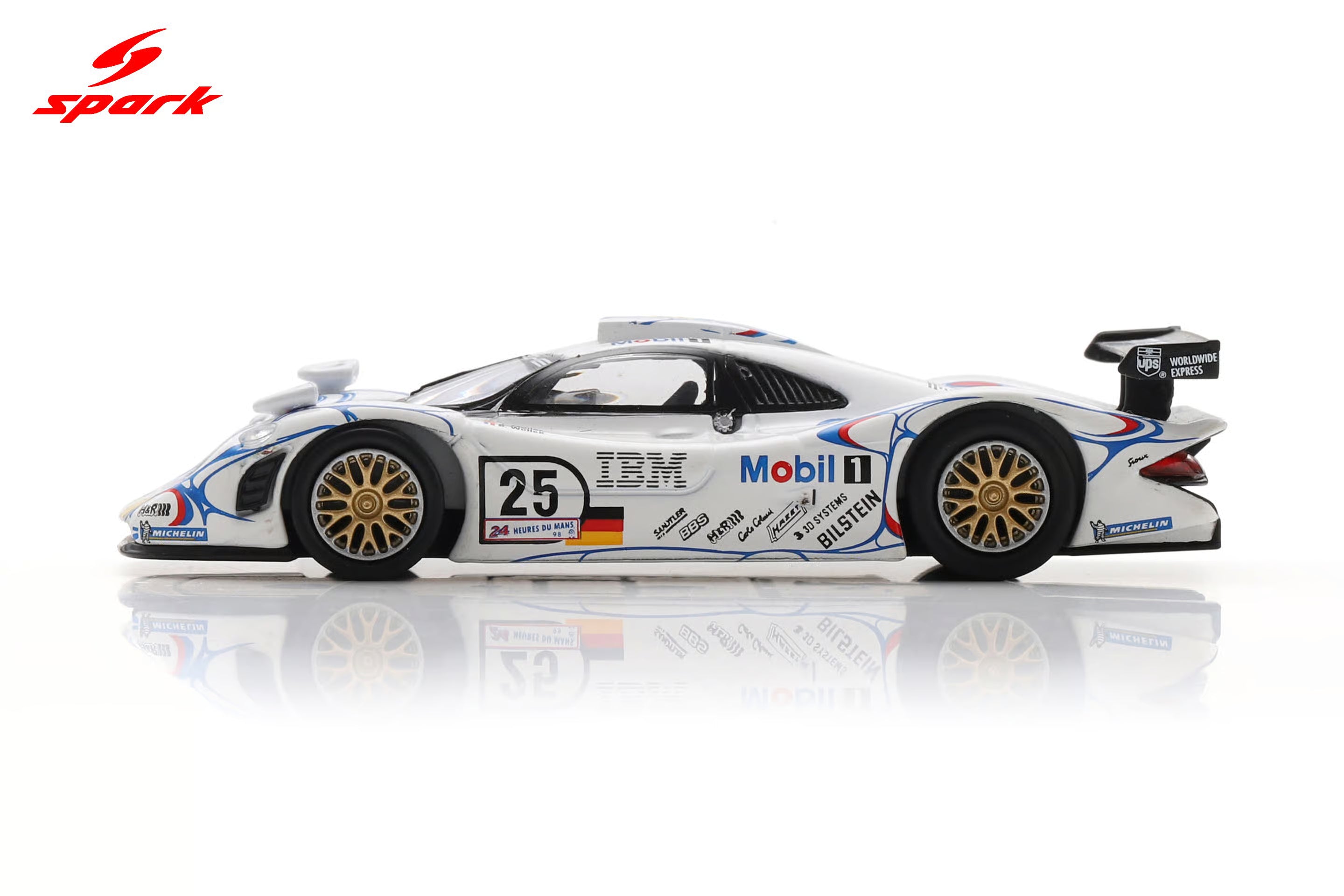 Porsche 911 GT1 #25 - 2nd - Le Mans 24H - 1998