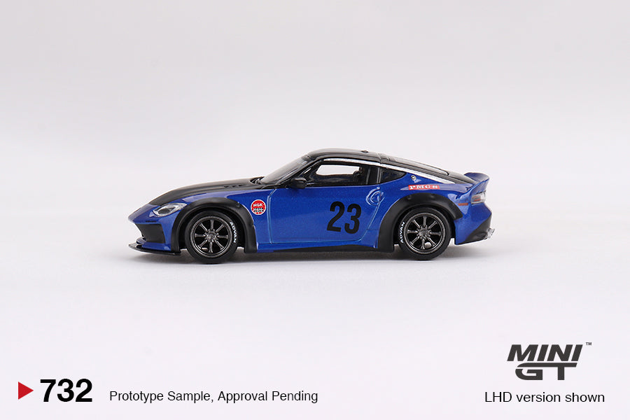 [Box] MiniGT - Nissan Z LB★NATION WORKS Seiran Blue - 6
