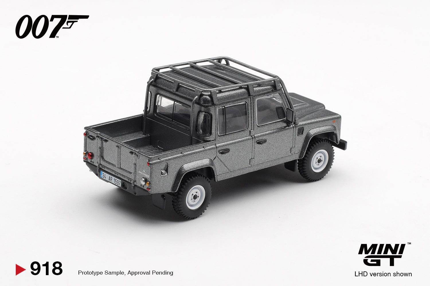 [Pre Order, Blister] MiniGT - Land Rover Defender 110 Crew Cab 007 “Skyfall”