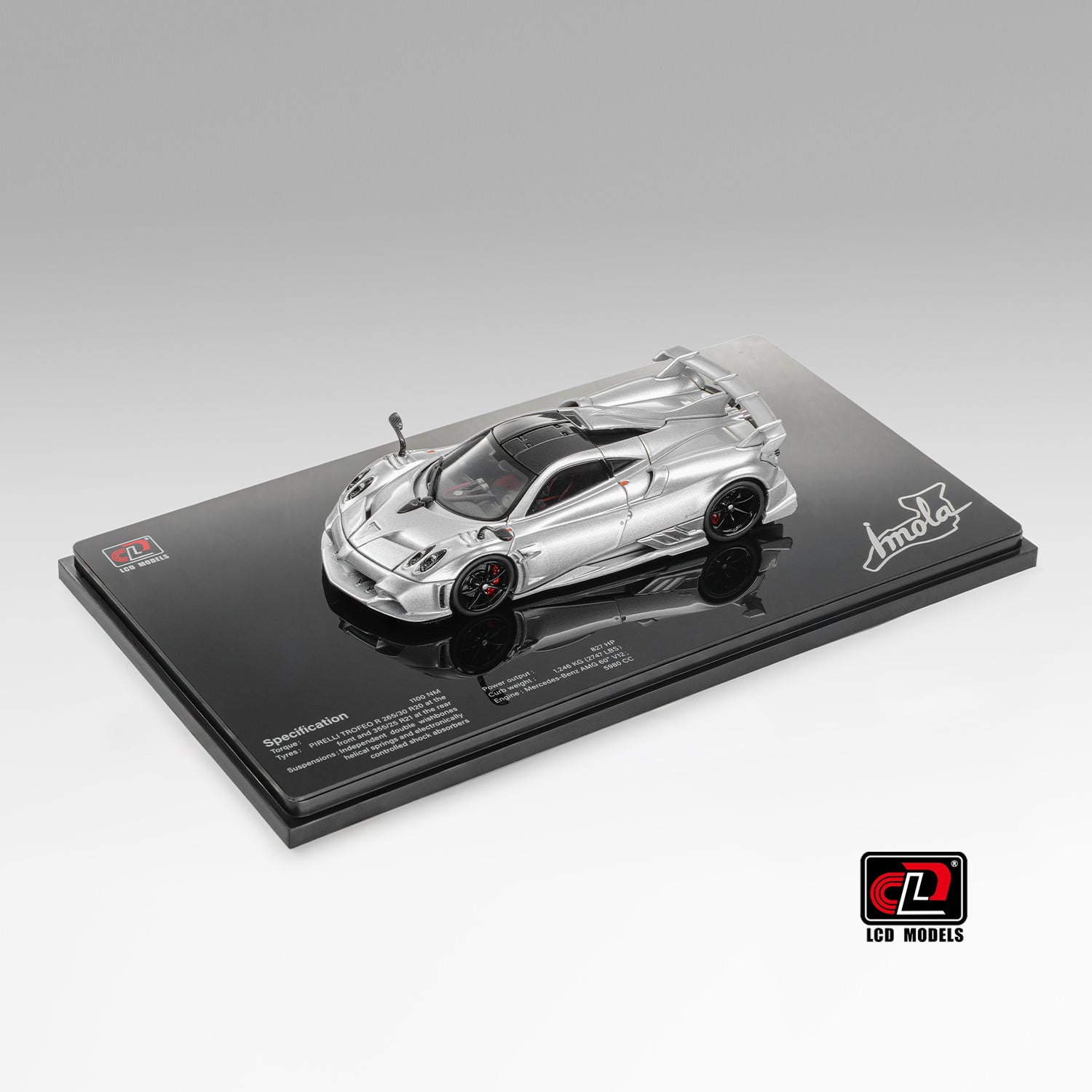 Pagani Imola - Silver Alloy - Full Open