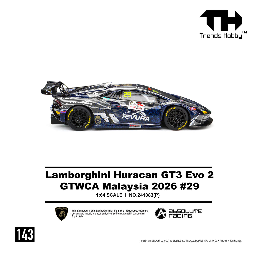 Trends Hobby - Lamborghini Huracan GT3 EVO - GTWCA Malaysia 2026 #29