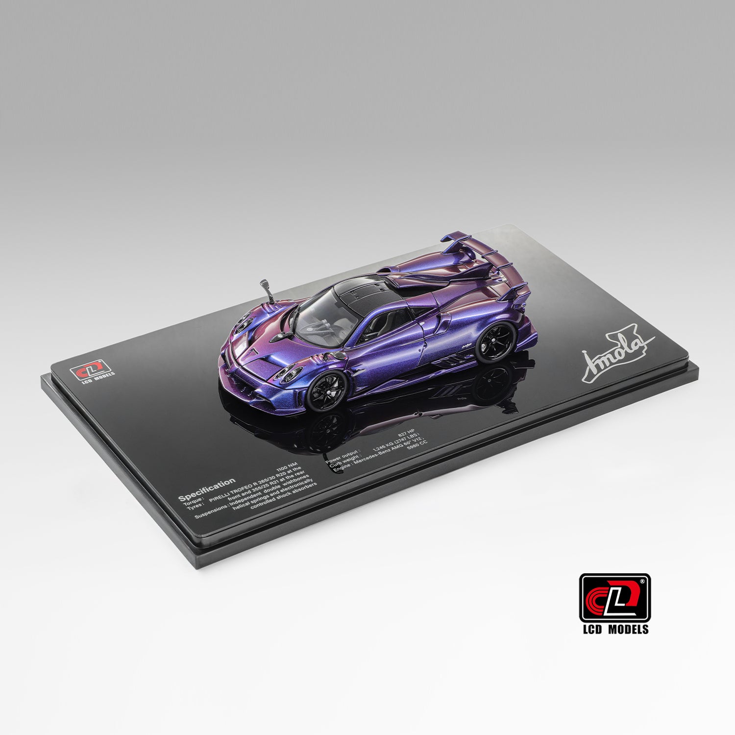 Pagani Imola Color-Changing - Purple Alloy - Full Open