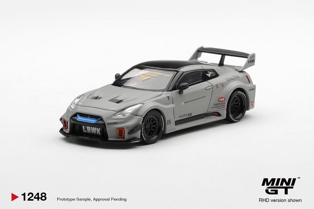 [Pre Order, Box] MiniGT - NISSAN LB-Silhouette WORKS GT 35GT-RR Version 1 - Matt Grey