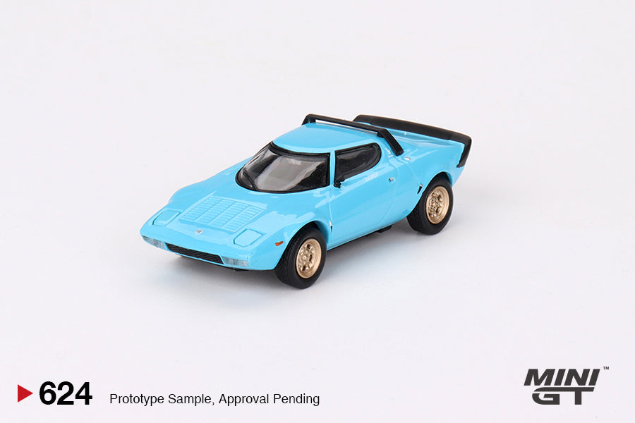 [Blister] MiniGT - Lancia Stratos HF Stradale Azzuro Chiaro - 8