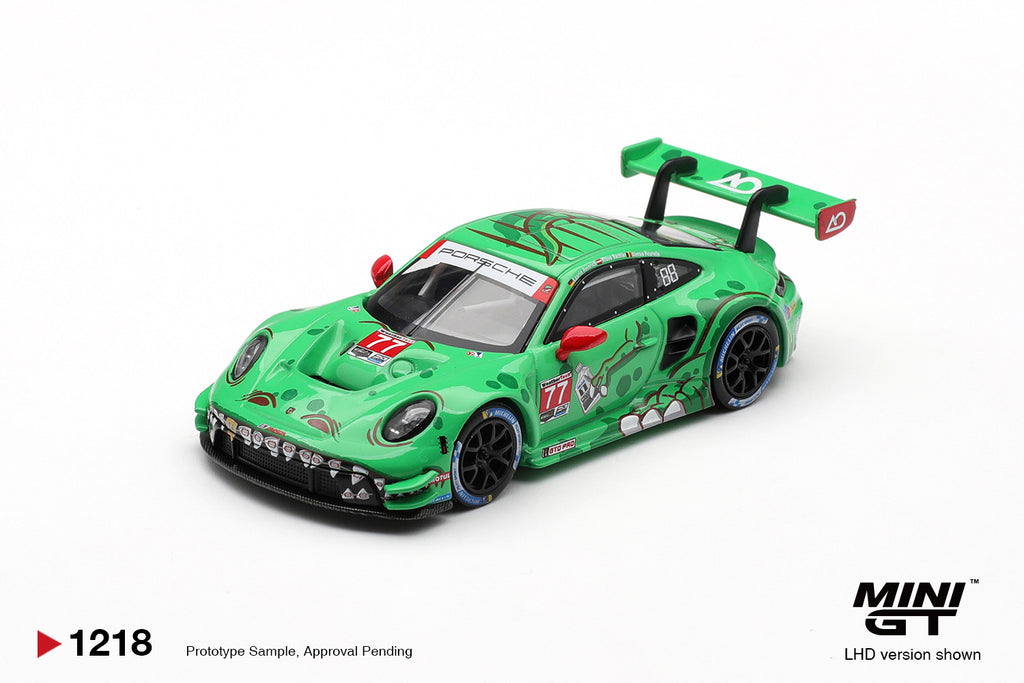 [Pre Order, Box] MiniGT - Porsche 911 GT3 R 992 #77 AO Racing 2025 IMSA Sebring 12 Hrs Class Winner