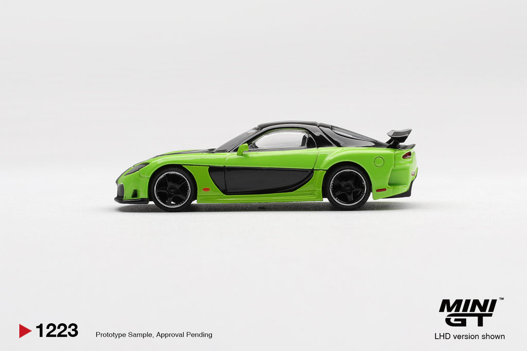 [Pre Order, Box] MiniGT - Mazda RX-7 VeilSide Fortune7 - Green